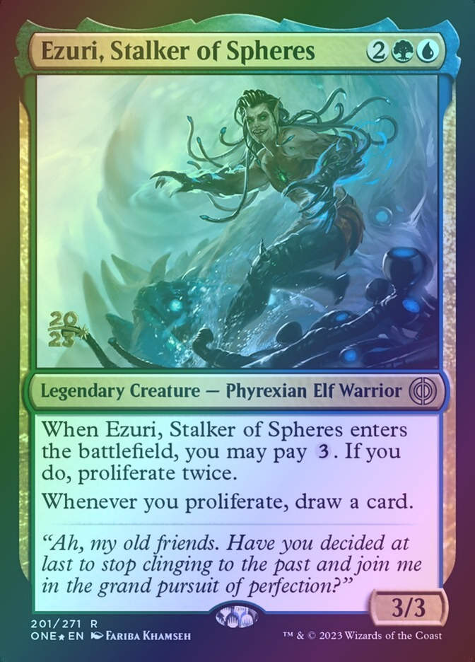 Ezuri, Stalker of Spheres (PONE) (201s) / Foil