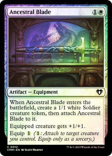 Ancestral Blade (cmm) / Foil
