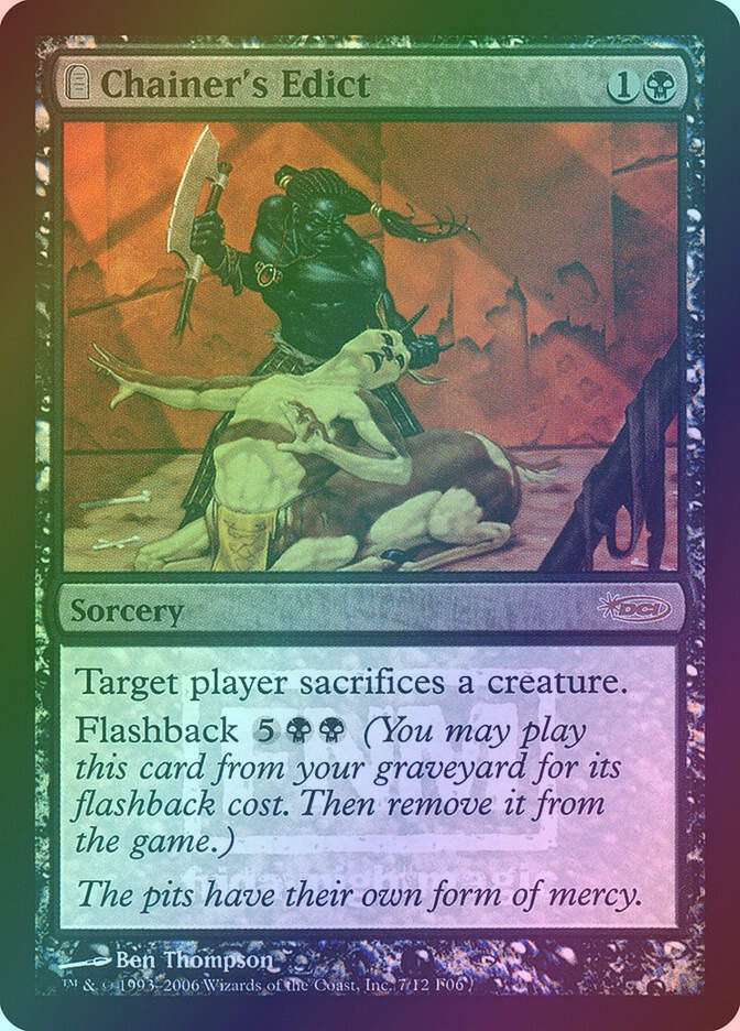 Chainer's Edict (F06) (7) / Foil