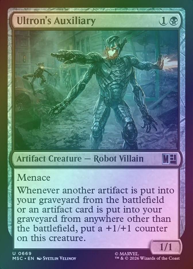 Ultron's Auxiliary (MSC) (669) / Foil
