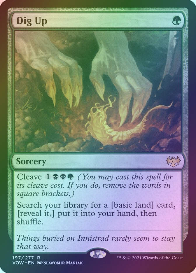 Dig Up (VOW) (197) / Foil