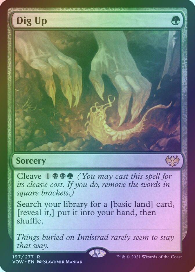 Dig Up (VOW) (197) / Foil