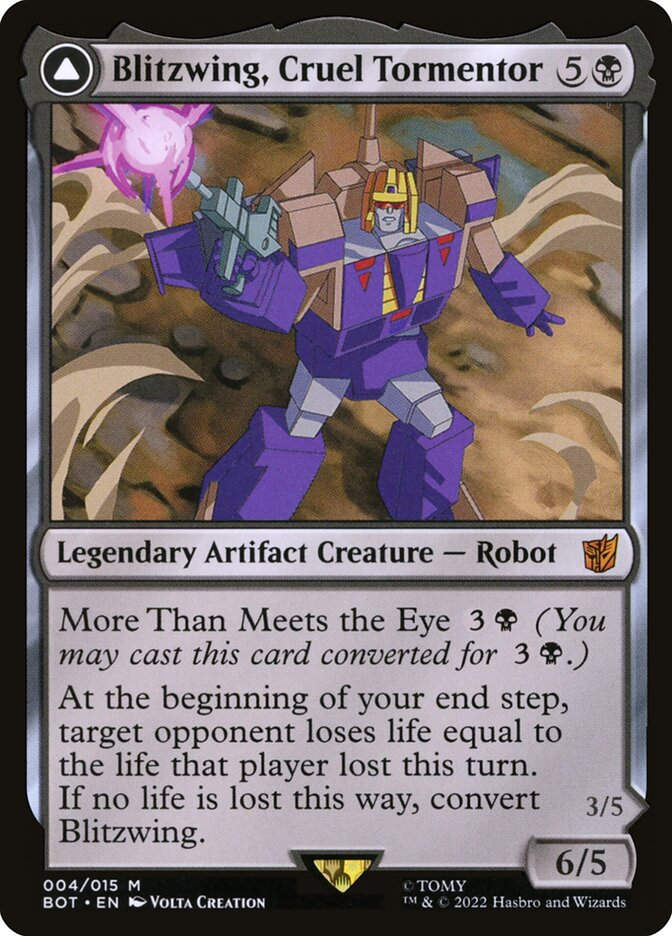 Blitzwing, Cruel Tormentor // Blitzwing, Adaptive Assailant (BOT) (4)