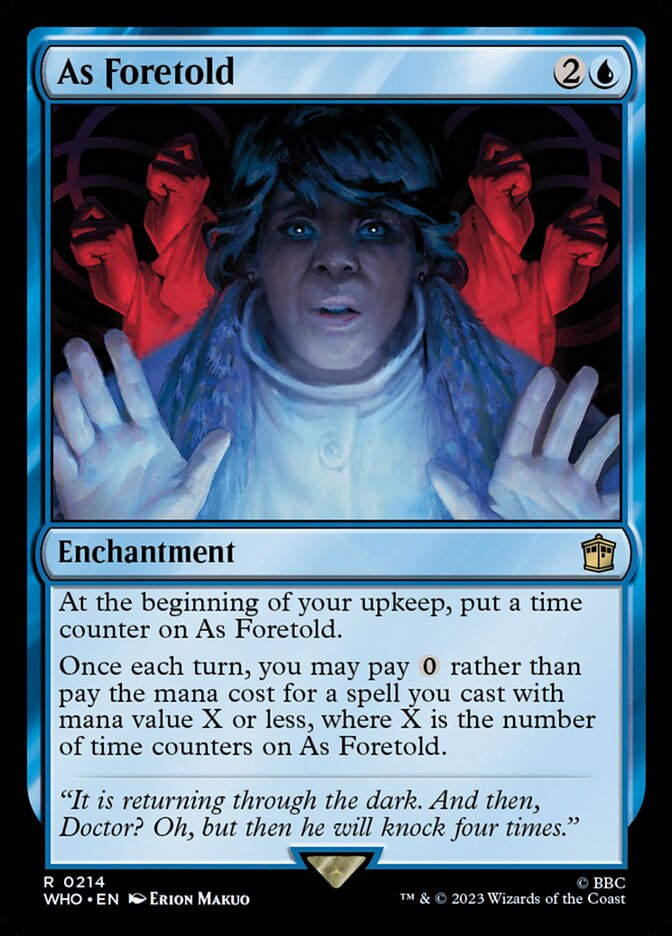 As Foretold (WHO) (214)