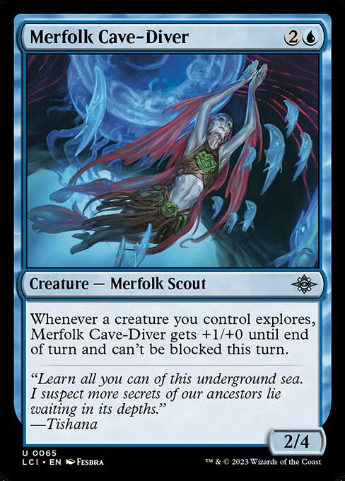 Merfolk Cave-Diver (lci)
