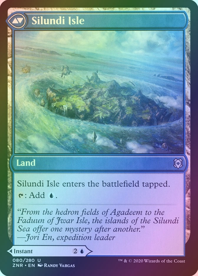Silundi Vision // Silundi Isle (ZNR) (80) / Foil — cara 2 de 2