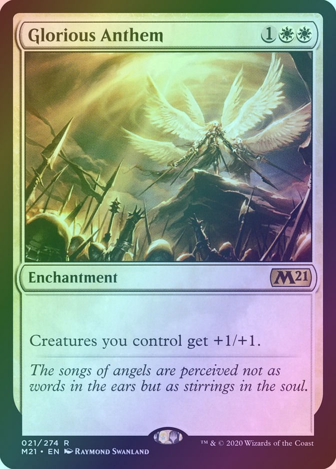 Glorious Anthem (M21) (21) / Foil
