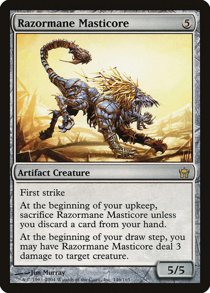 Razormane Masticore (5DN) (146) / Foil