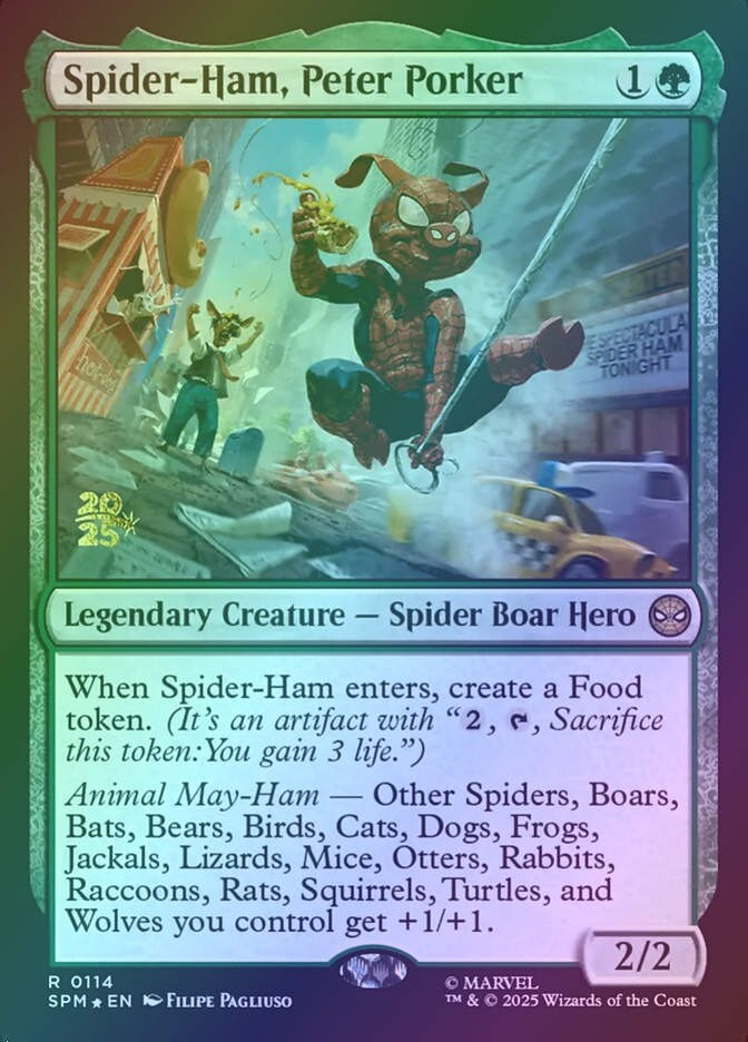 Spider-Ham, Peter Porker (PSPM) (114s) / Foil