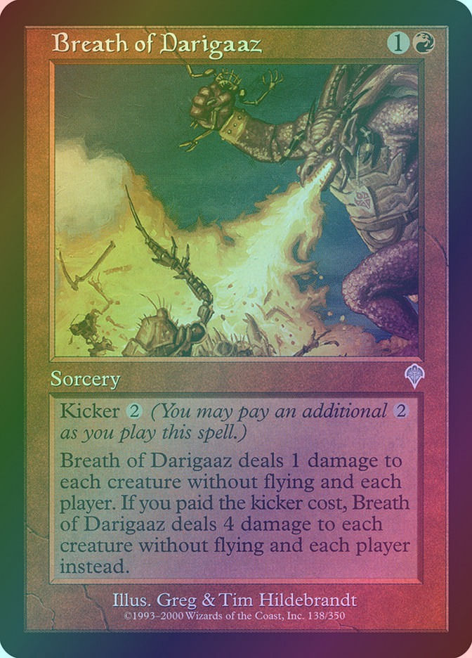 Breath of Darigaaz (INV) (138) / Foil