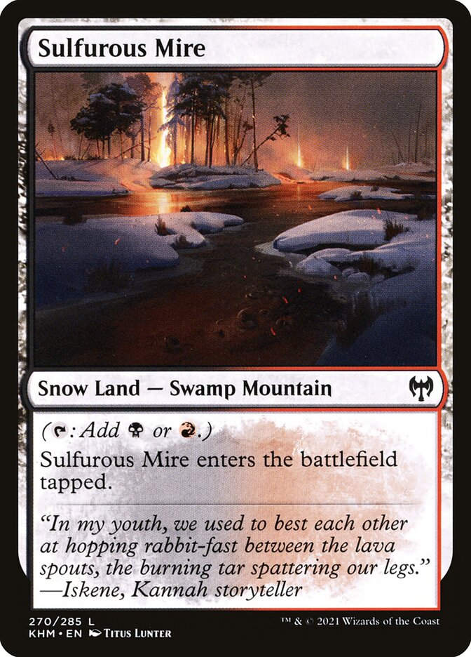 Sulfurous Mire (KHM) (270)