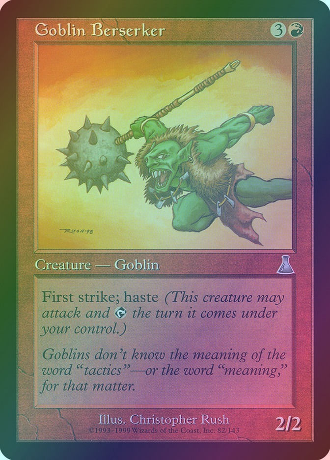 Goblin Berserker (UDS) (82) / Foil