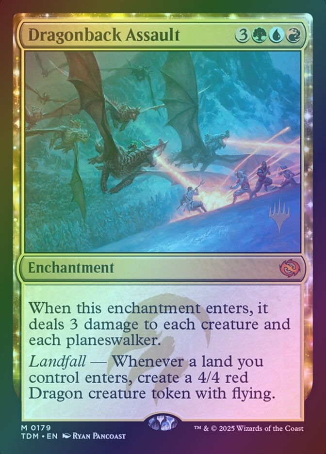 Dragonback Assault (PTDM) (179p) / Foil