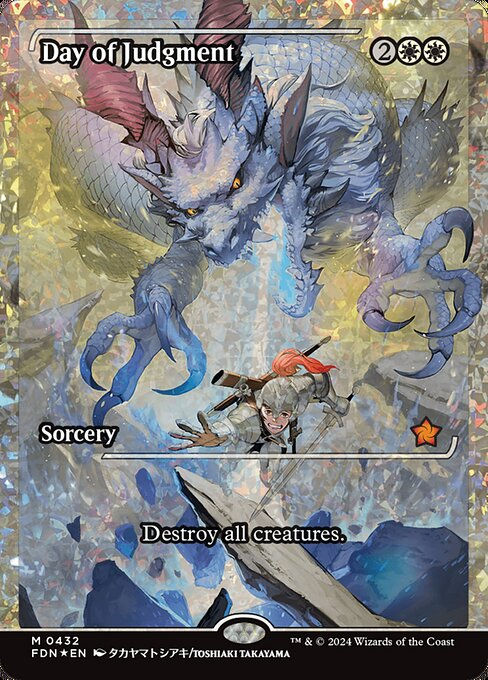 Day of Judgment (FDN) (432) / Fracture Foil / Showcase