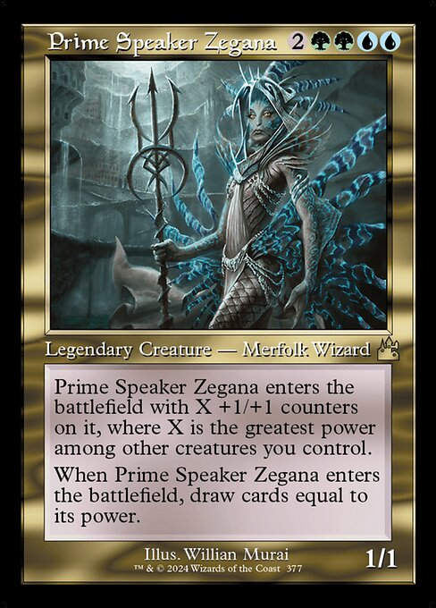Prime Speaker Zegana (rvr) (377) / Retro