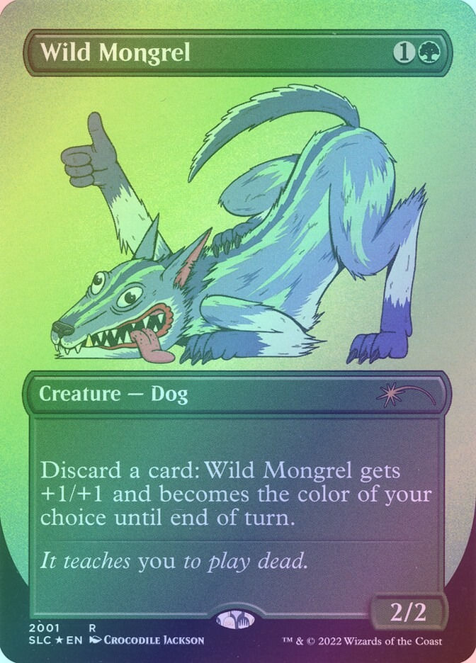 Wild Mongrel (SLC) (2001) / Borderless / Foil