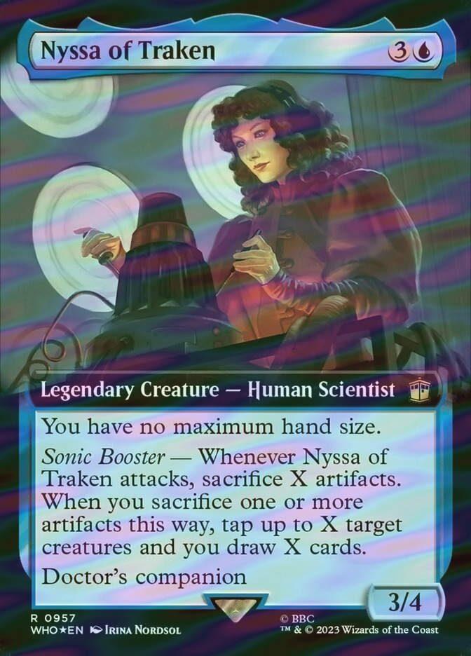 Nyssa of Traken (WHO) (957) / Extended Art / Surge Foil