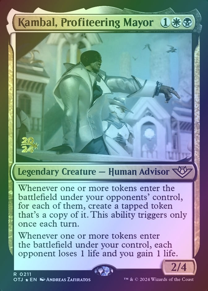 Kambal, Profiteering Mayor (POTJ) (211s) / Foil