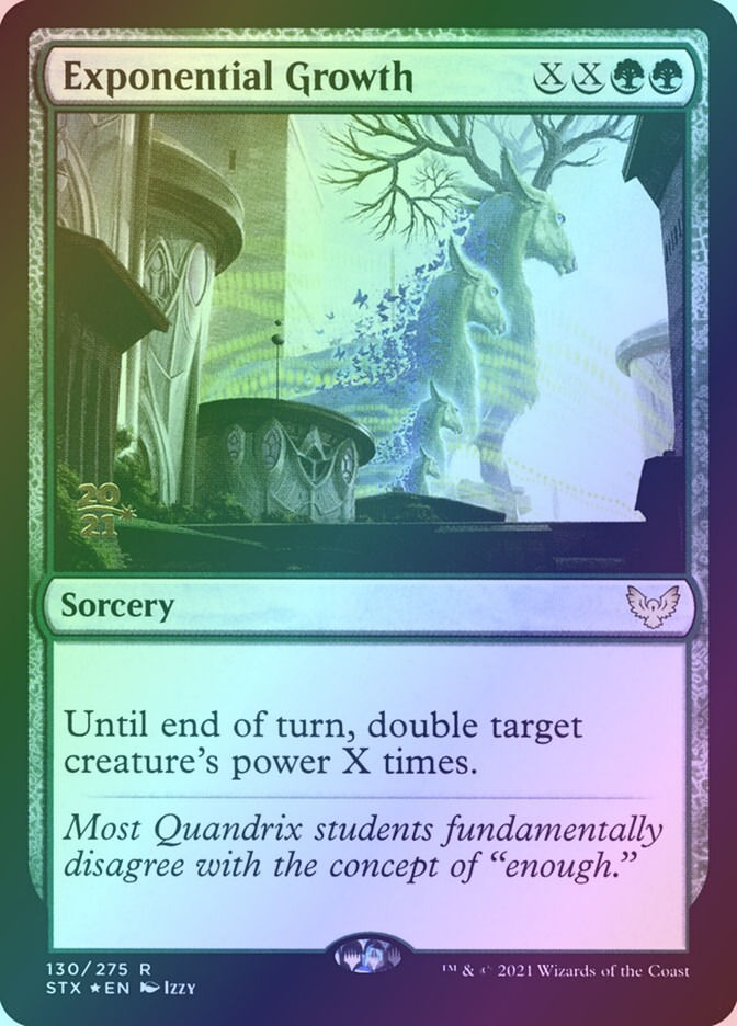 Exponential Growth (PSTX) (130s) / Foil