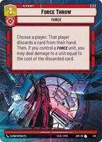 Force Throw (Hyperspace) (SOR_#430)