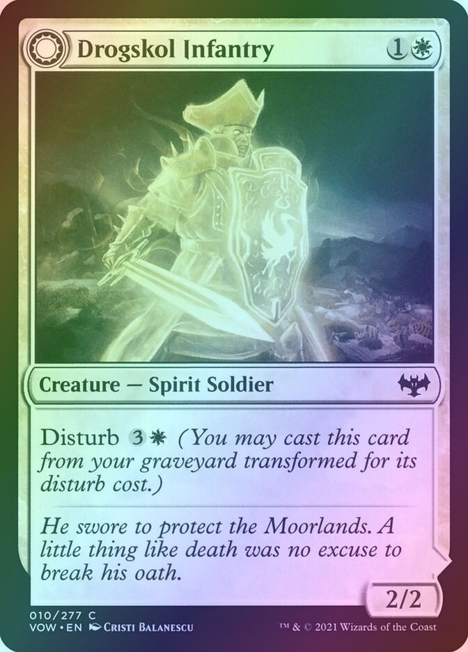 Drogskol Infantry // Drogskol Armaments (VOW) (10) / Foil — cara 1 de 2