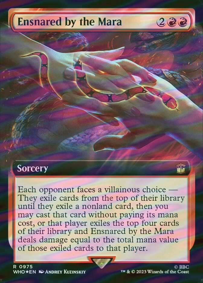 Ensnared by the Mara (WHO) (975) / Extended Art / Surge Foil