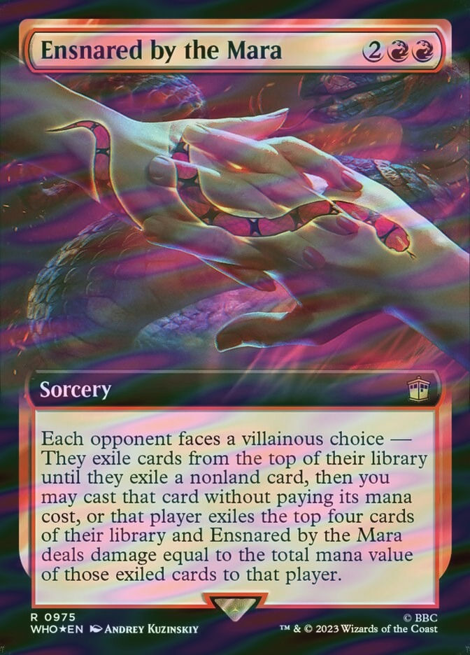 Ensnared by the Mara (WHO) (975) / Extended Art / Surge Foil