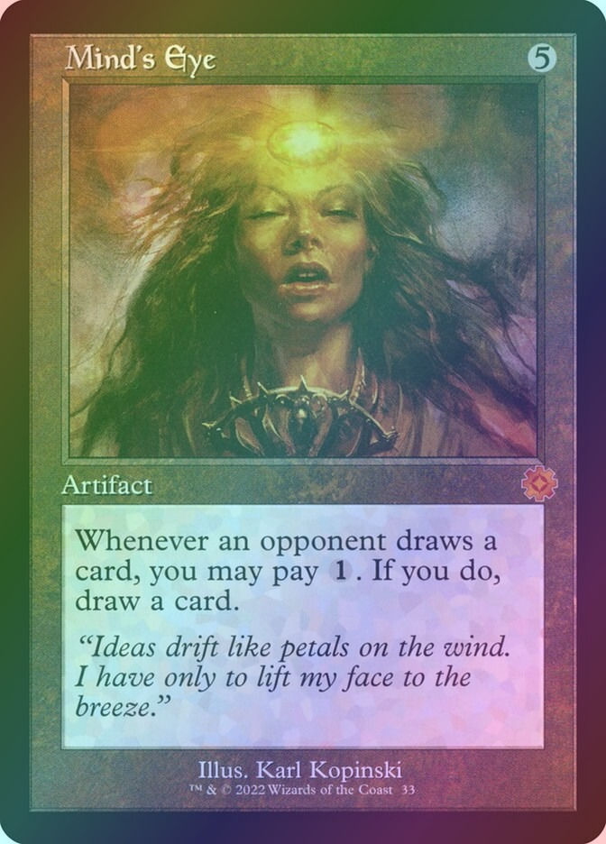 Mind's Eye (BRR) (33) / Foil