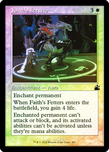 Faith's Fetters (rvr) (307) / Retro / Foil