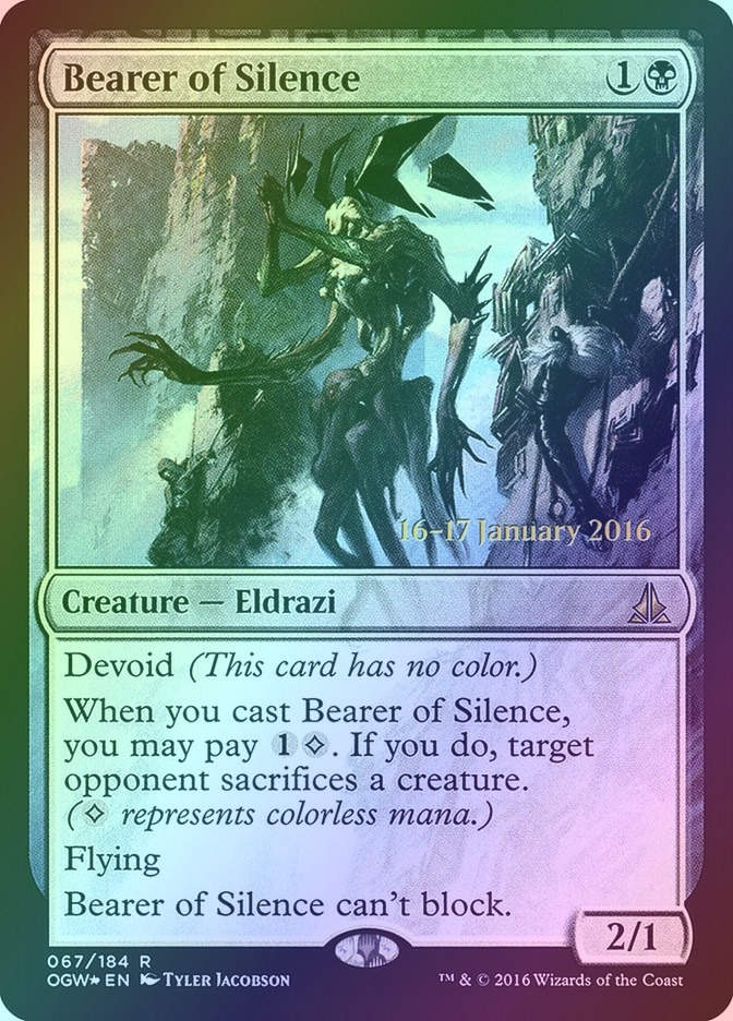 Bearer of Silence (POGW) (67s) / Foil