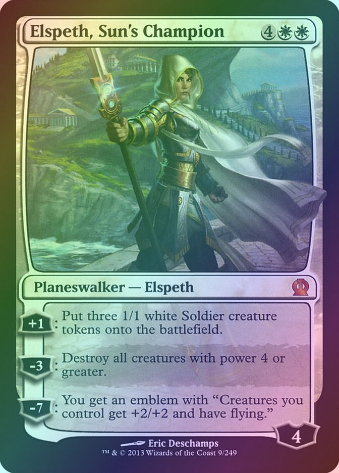 Elspeth, Sun's Champion (THS) (9) / Foil