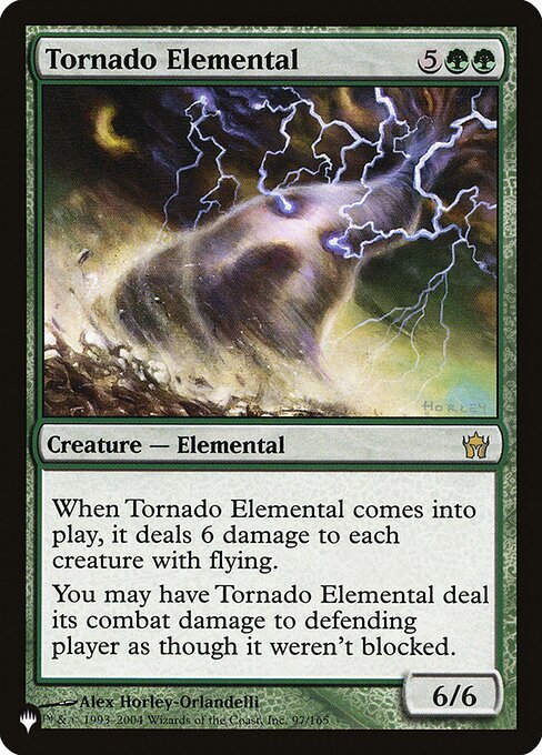 Tornado Elemental (PLST) (5DN-97)