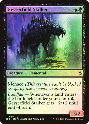 Geyserfield Stalker (BFZ) (111) / Foil