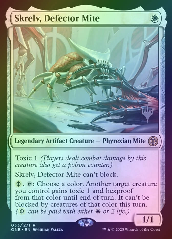 Skrelv, Defector Mite (PONE) (33p) / Foil