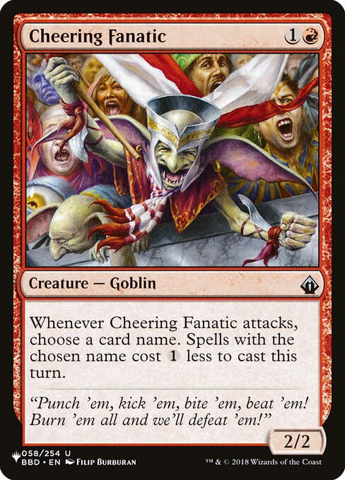 Cheering Fanatic (PLST) (BBD-58)