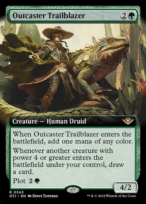 Outcaster Trailblazer (otj) (343) / Extended Art