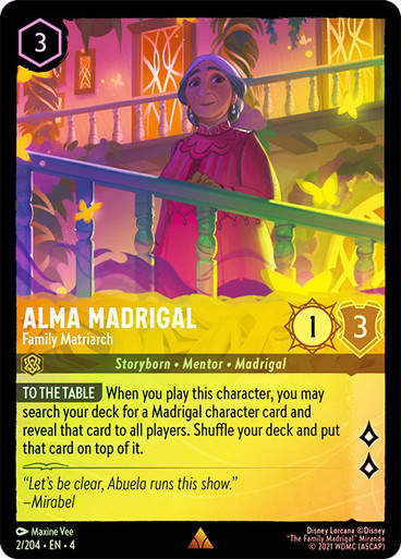 Alma Madrigal - Family Matriarch (LOR_URS) / Foil