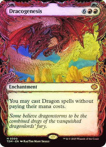 Dracogenesis (TDM) (300) / Foil / Showcase