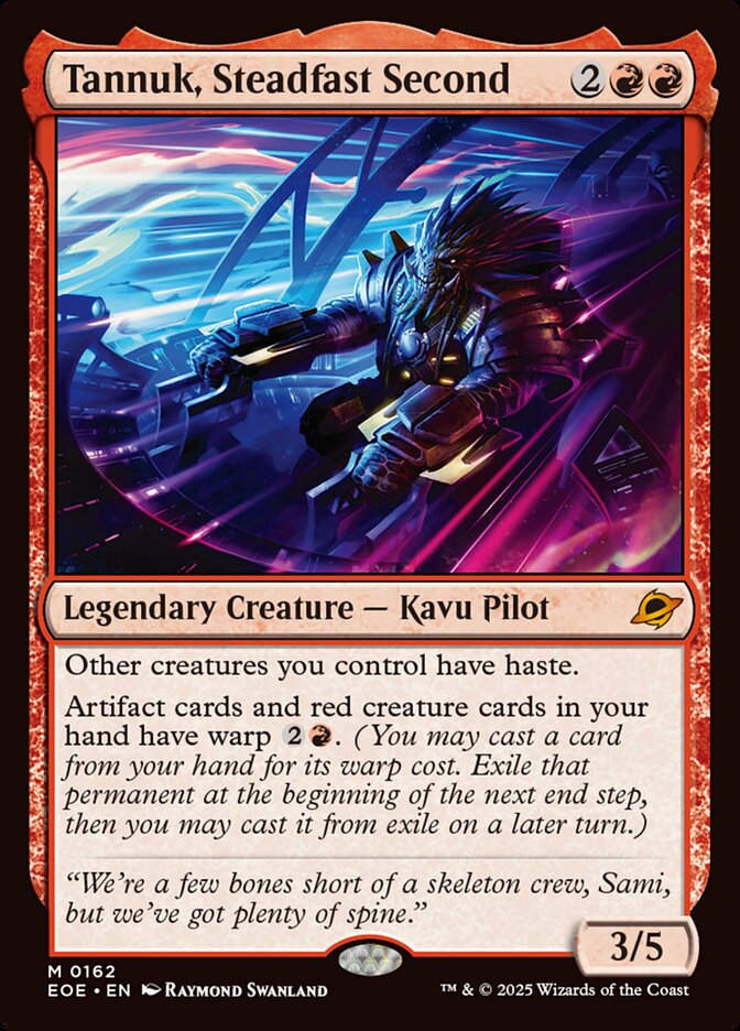 Tannuk, Steadfast Second (EOE) (162)