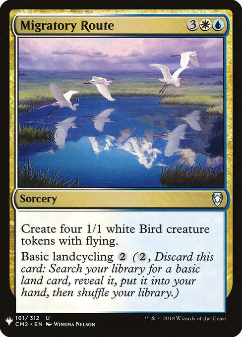 Migratory Route (PLST) (CM2-161)