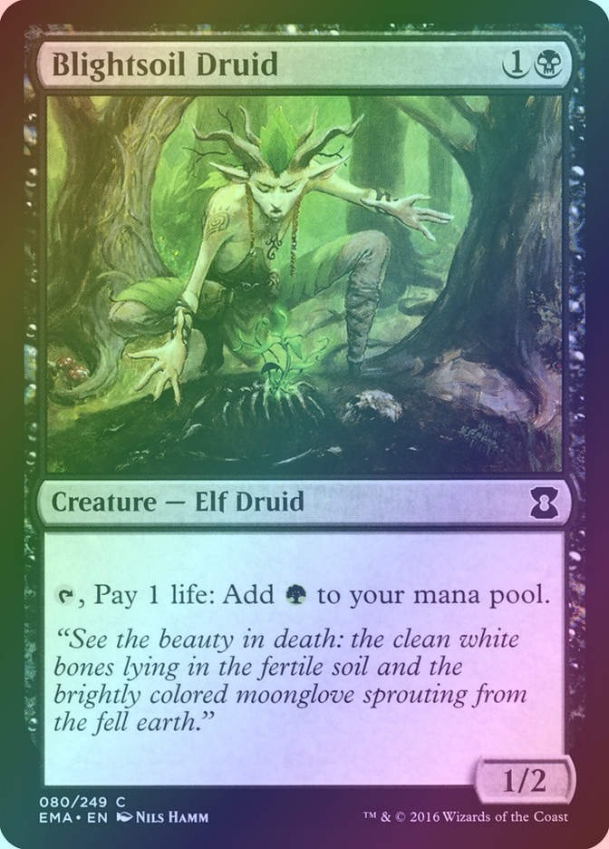 Blightsoil Druid (EMA) (80) / Foil
