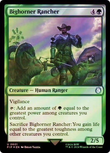 Bighorner Rancher (pip) (601) / Surge Foil