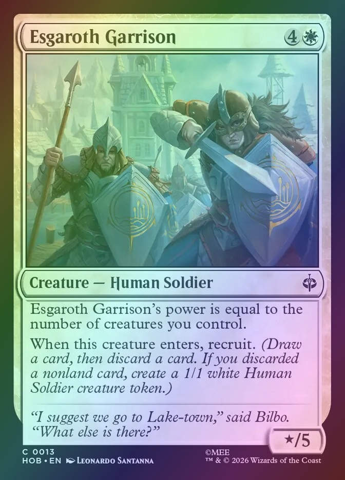 Esgaroth Garrison (HOB) (13) / Foil