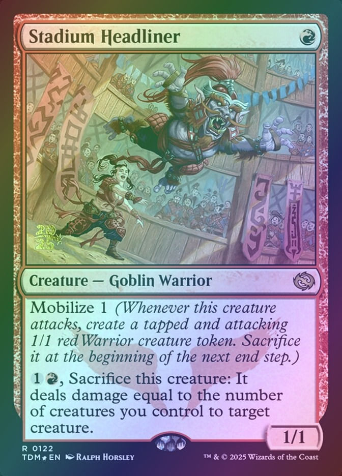 Stadium Headliner (PTDM) (122s) / Foil