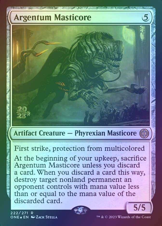 Argentum Masticore (PONE) (222s) / Foil