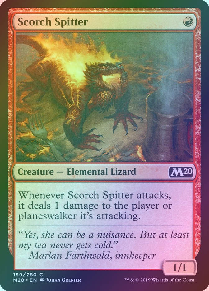 Scorch Spitter (M20) (159) / Foil