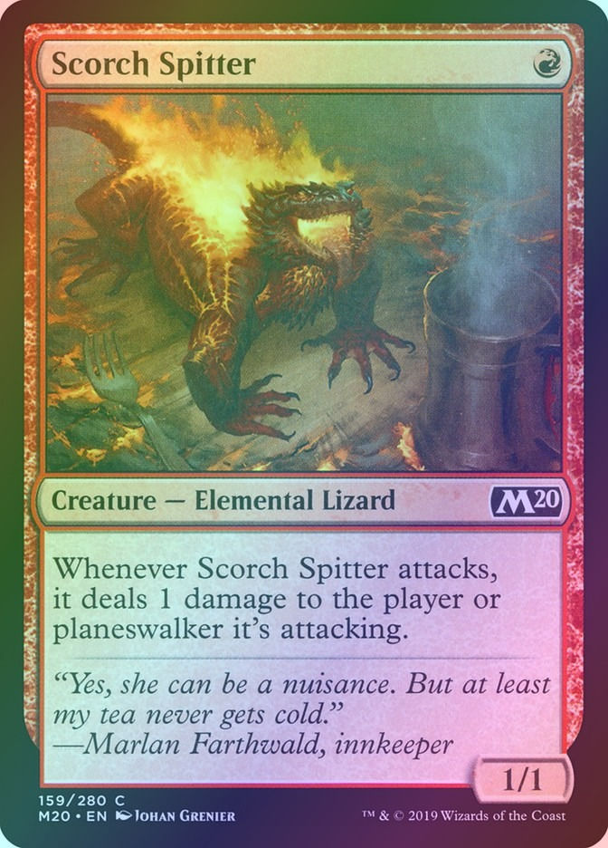 Scorch Spitter (M20) (159) / Foil