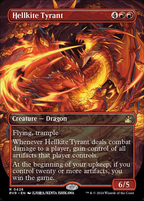 Hellkite Tyrant (rvr) (428) / Anime
