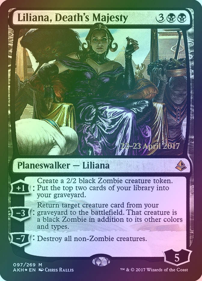 Liliana, Death's Majesty (PAKH) (97s) / Foil