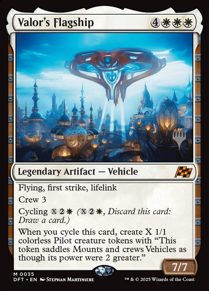 Valor's Flagship (PDFT) (35p)
